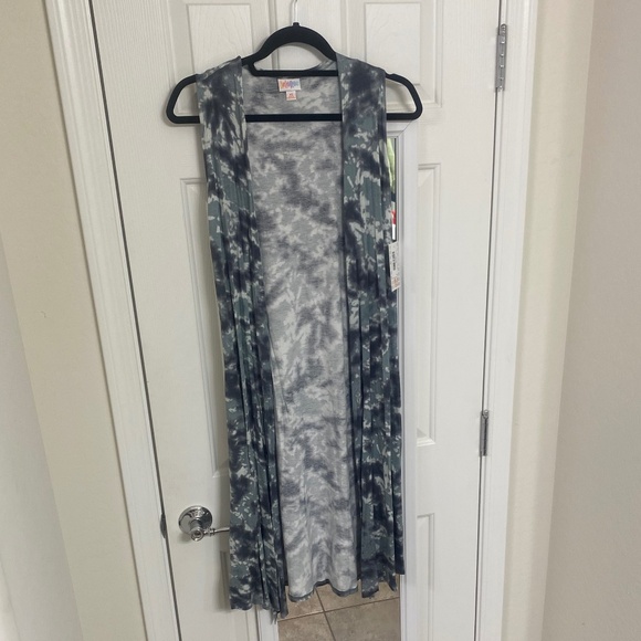 NWT - LulaRoe Joy Sleeveless Long Vest (XS) - Picture 1 of 6